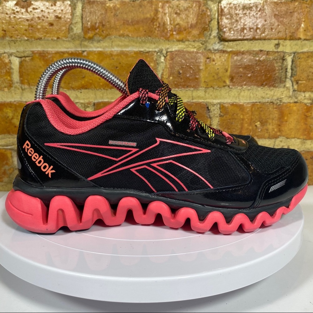 🧱Women's Reebok ZigLite Black Pink